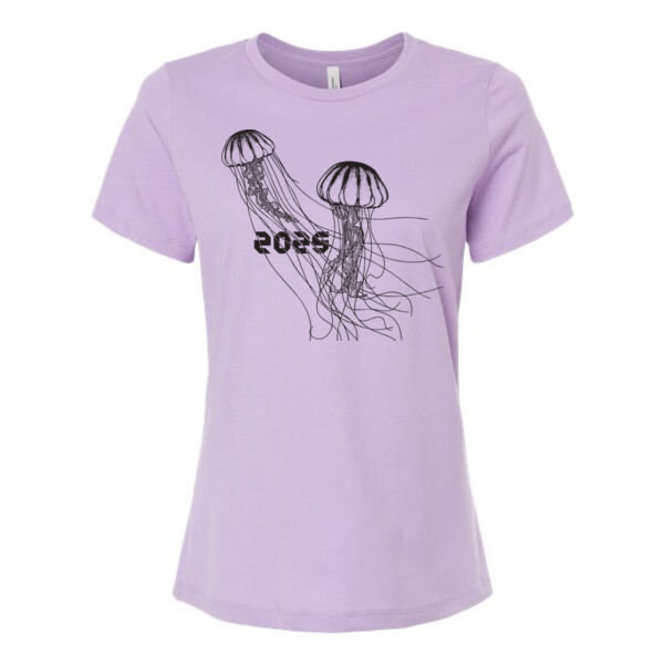 BELLA + CANVAS - Women’s Relaxed Jersey Tee - Printed Logos Thumbnail