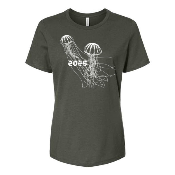 BELLA + CANVAS - Women’s Relaxed Jersey Tee - Printed Logos Thumbnail