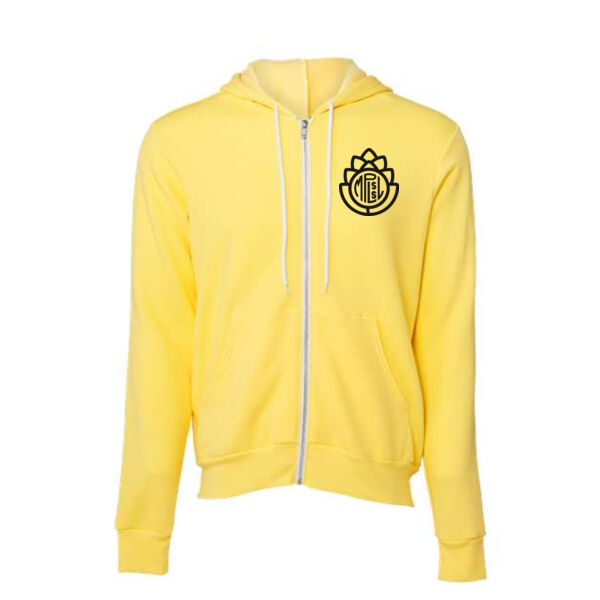 Bella + Canvas - Unisex Sponge Fleece Full-Zip Hoodie Sweatshirt - Printed Logos Thumbnail