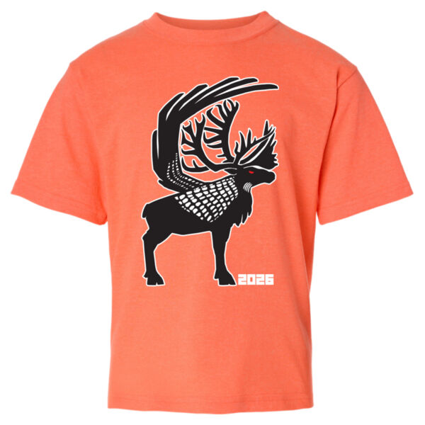 M&O - Youth Gold Soft Touch T-Shirt - Printed Logos Thumbnail