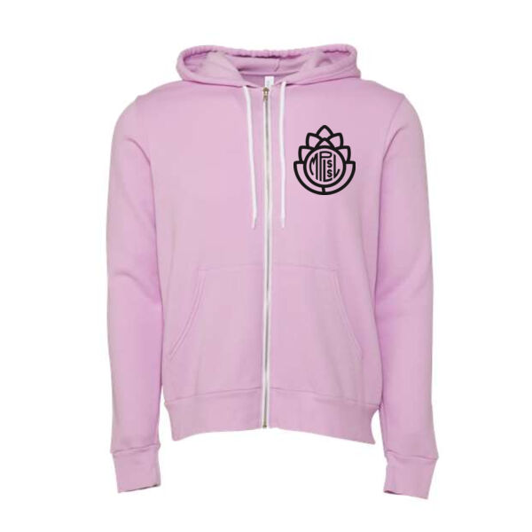 Bella + Canvas - Unisex Sponge Fleece Full-Zip Hoodie Sweatshirt - Printed Logos Thumbnail
