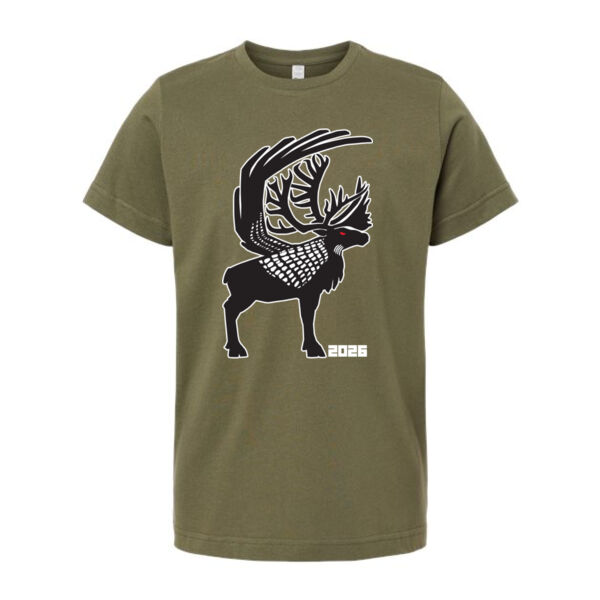 LAT - Youth Fine Jersey Tee - Printed Logos Thumbnail