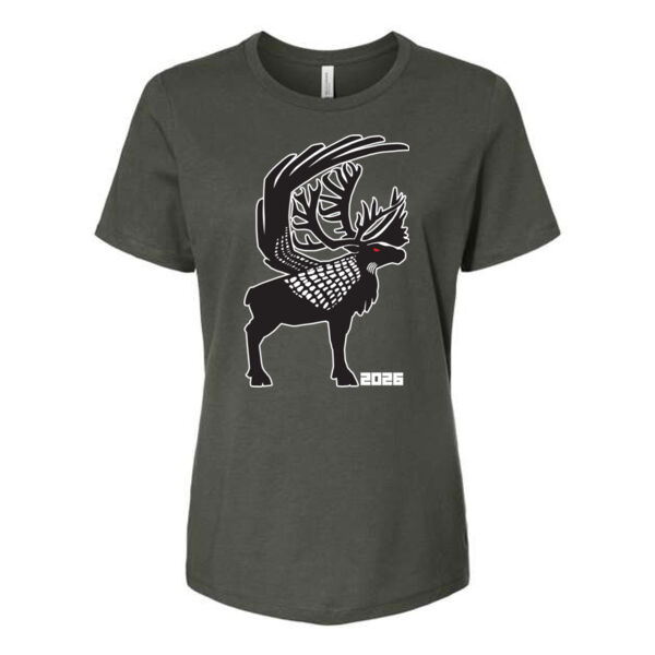 BELLA + CANVAS - Women’s Relaxed Jersey Tee - Printed Logos Thumbnail