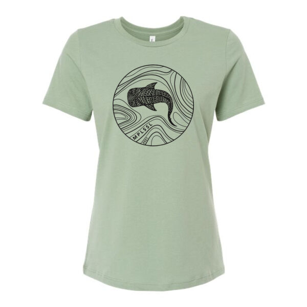 BELLA + CANVAS - Women’s Relaxed Jersey Tee - Printed Logos Thumbnail