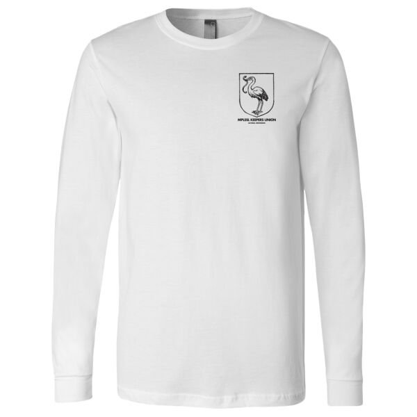 BELLA + CANVAS - Unisex Jersey Long Sleeve Tee - Printed Logo **Add Name for $5! ** Thumbnail