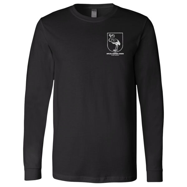 BELLA + CANVAS - Unisex Jersey Long Sleeve Tee - Printed Logo **Add Name for $5! ** Thumbnail