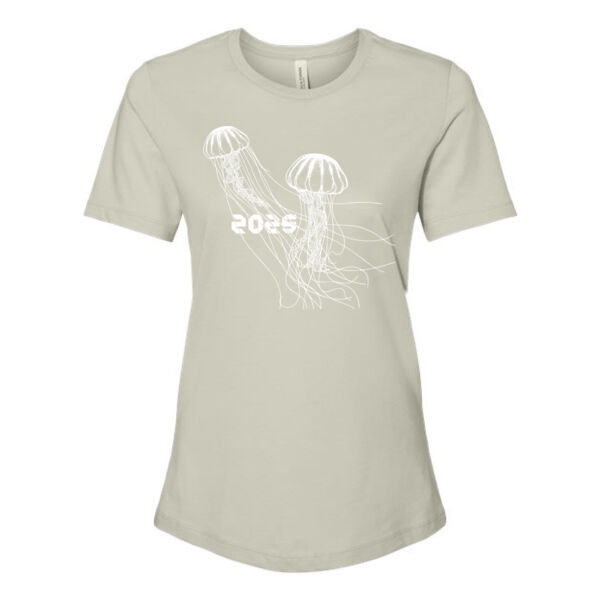 BELLA + CANVAS - Women’s Relaxed Jersey Tee - Printed Logos Thumbnail