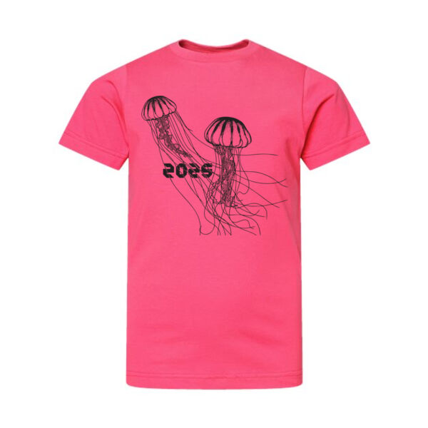 LAT - Youth Fine Jersey Tee - Printed Logos Thumbnail