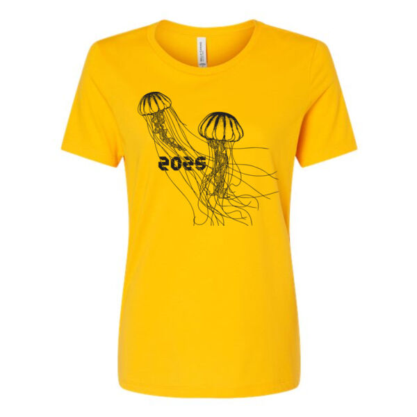 BELLA + CANVAS - Women’s Relaxed Fit Jersey Tee - Printed Logos Thumbnail