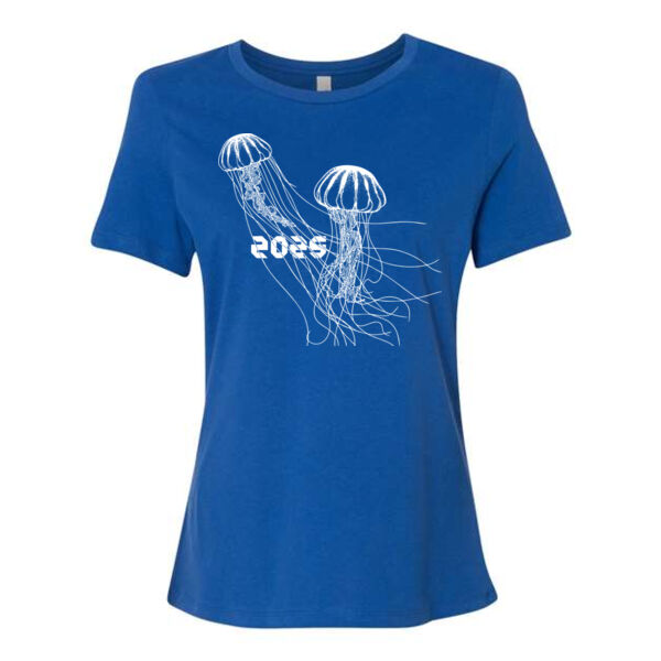 BELLA + CANVAS - Women’s Relaxed Jersey Tee - Printed Logos Thumbnail