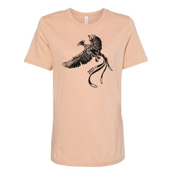 BELLA + CANVAS - Women’s Relaxed Jersey Tee - Printed Logos Thumbnail