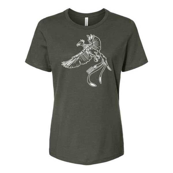 BELLA + CANVAS - Women’s Relaxed Jersey Tee - Printed Logos Thumbnail