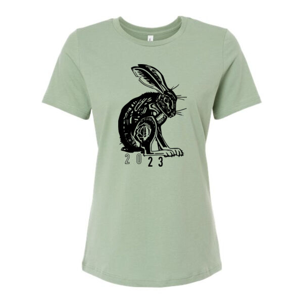 BELLA + CANVAS - Women’s Relaxed Jersey Tee - Printed Logos Thumbnail