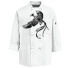 Eight Knot Button Chef Coat with Thermometer Pocket Thumbnail