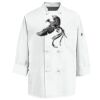 Eight Knot Button Chef Coat with Thermometer Pocket Thumbnail