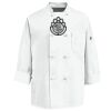 Eight Knot Button Chef Coat with Thermometer Pocket Thumbnail