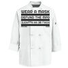 Eight Knot Button Chef Coat with Thermometer Pocket Thumbnail