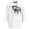 Eight Knot Button Chef Coat with Thermometer Pocket Thumbnail