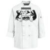 Eight Knot Button Chef Coat with Thermometer Pocket Thumbnail