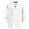 Eight Knot Button Chef Coat with Thermometer Pocket Thumbnail