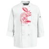 Eight Knot Button Chef Coat with Thermometer Pocket Thumbnail