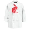 Eight Knot Button Chef Coat with Thermometer Pocket Thumbnail