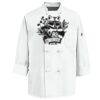 Eight Knot Button Chef Coat with Thermometer Pocket Thumbnail