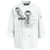 Eight Knot Button Chef Coat with Thermometer Pocket Thumbnail