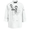 Eight Knot Button Chef Coat with Thermometer Pocket Thumbnail