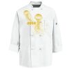 Eight Knot Button Chef Coat with Thermometer Pocket Thumbnail
