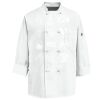 Eight Knot Button Chef Coat with Thermometer Pocket Thumbnail