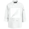 Eight Knot Button Chef Coat with Thermometer Pocket Thumbnail