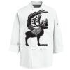 Eight Knot Button Chef Coat with Thermometer Pocket Thumbnail