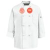 Eight Knot Button Chef Coat with Thermometer Pocket Thumbnail
