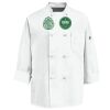 Eight Knot Button Chef Coat with Thermometer Pocket Thumbnail