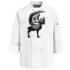 Eight Knot Button Chef Coat with Thermometer Pocket Thumbnail