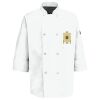 Eight Pearl Button Chef Coat with Thermometer Pocket Thumbnail