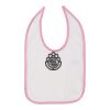 Infant Contrast Trim Premium Jersey Bib Thumbnail