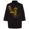 Ten Pearl Button Black Chef Coat Thumbnail