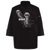 Ten Pearl Button Black Chef Coat Thumbnail
