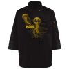 Ten Pearl Button Black Chef Coat Thumbnail