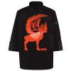 Ten Pearl Button Black Chef Coat Thumbnail
