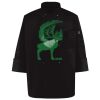 Ten Pearl Button Black Chef Coat Thumbnail