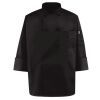 Black Knot Button Chef Coat Thumbnail