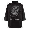 Black Knot Button Chef Coat Thumbnail