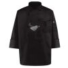 Black Knot Button Chef Coat Thumbnail