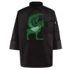 Black Knot Button Chef Coat Thumbnail